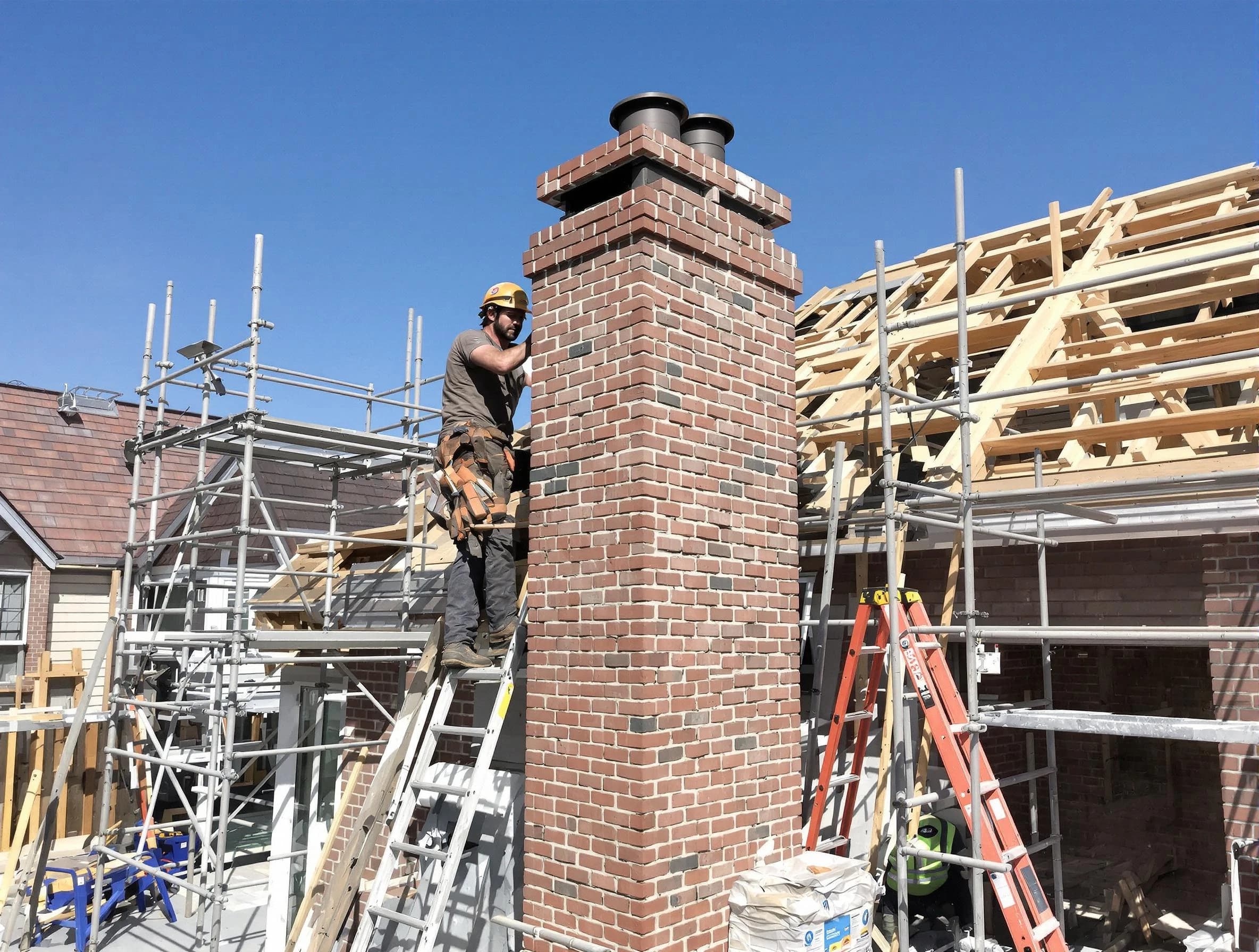 New chimney installation completed by Redan Chimney Sweep in Redan, GA