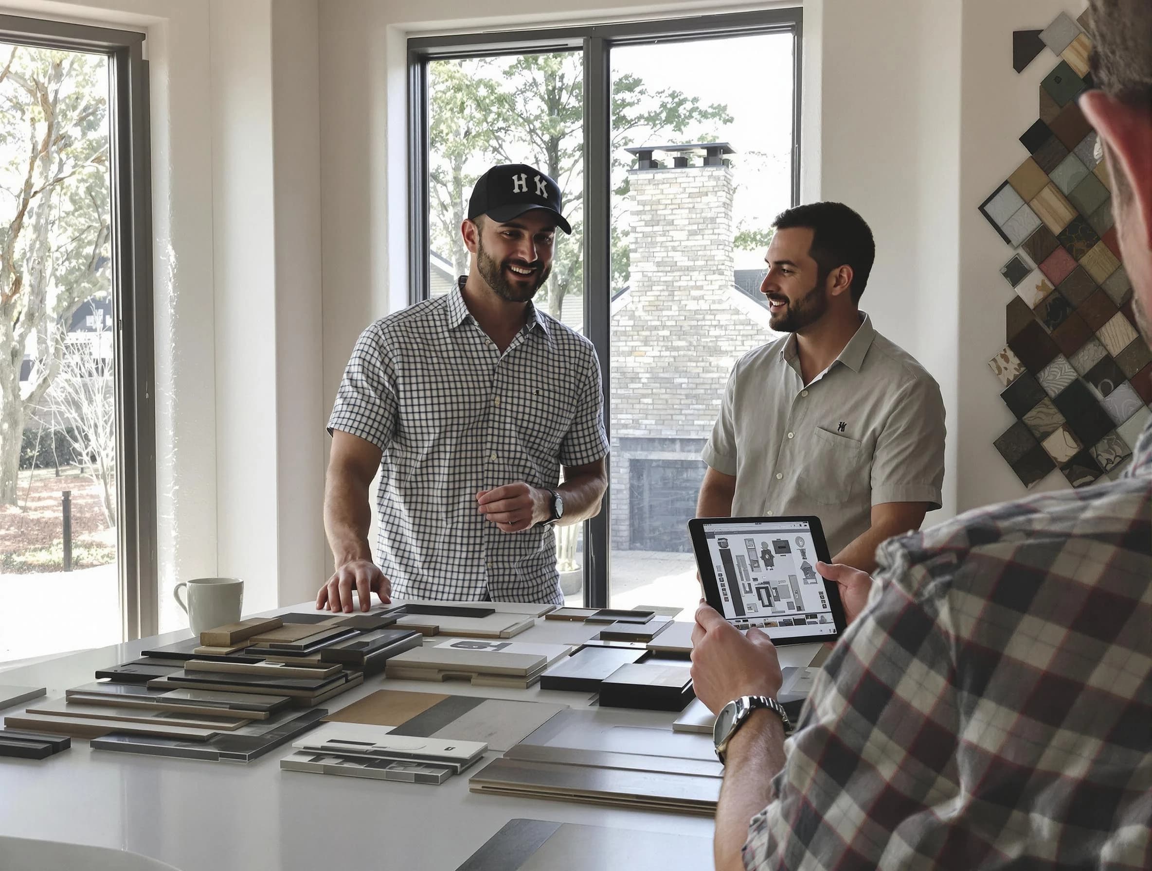 Redan Chimney Sweep remodeling a chimney and fireplace in Redan, GA