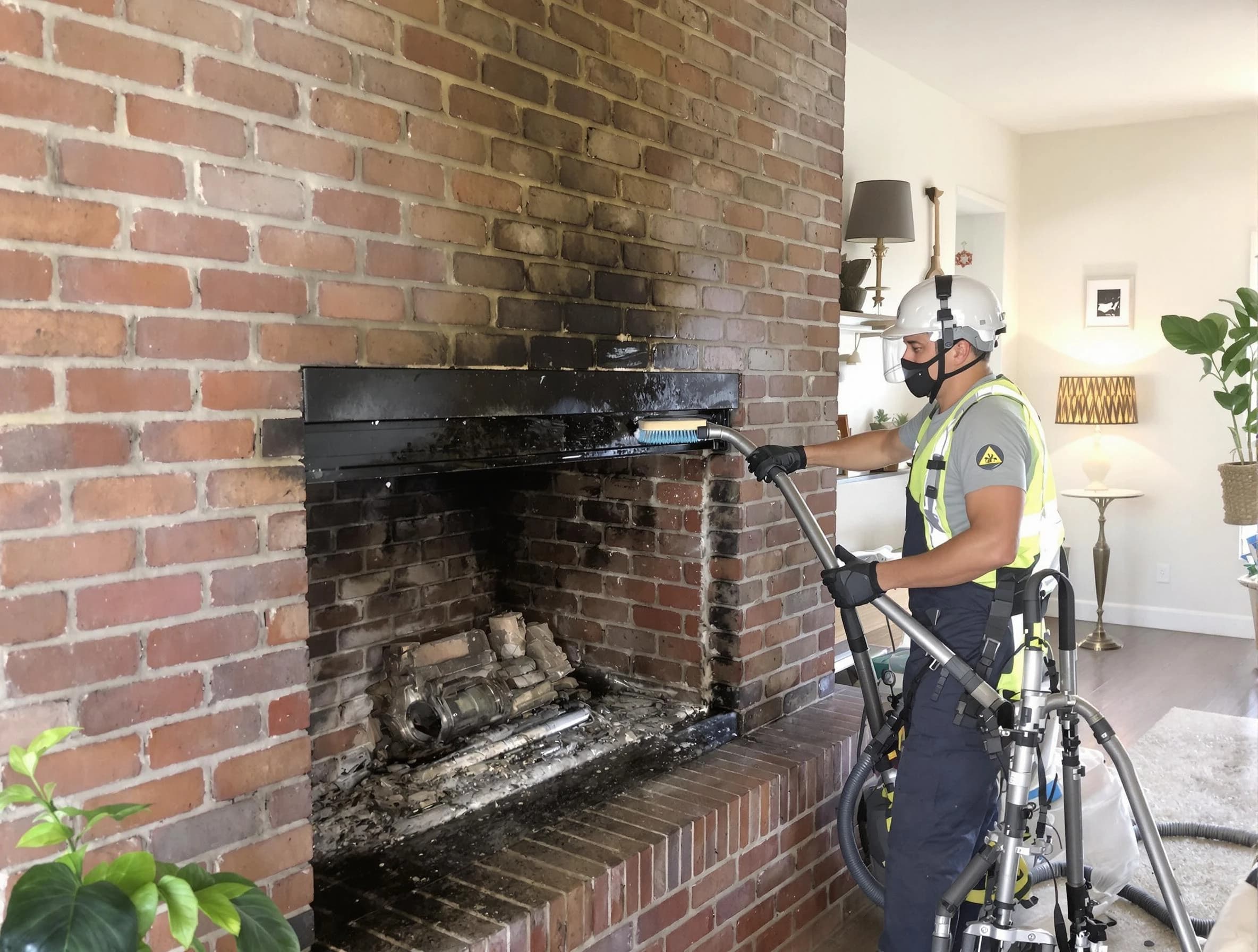 Redan Chimney Sweep providing fireplace cleaning services in Redan, GA