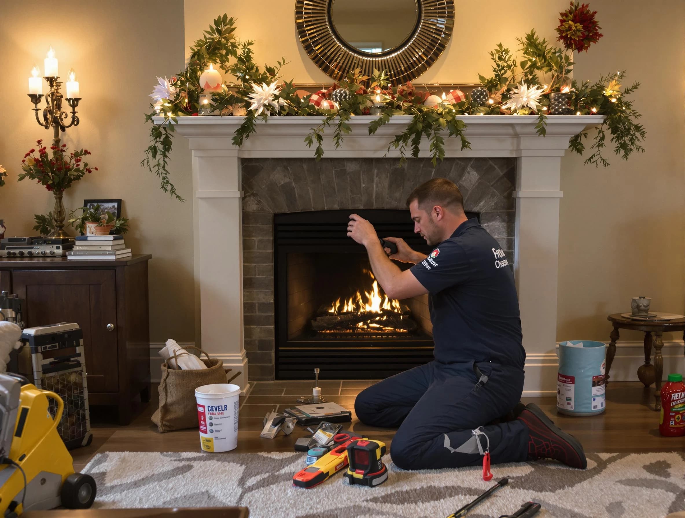 Redan Chimney Sweep offering fireplace maintenance services in Redan, GA